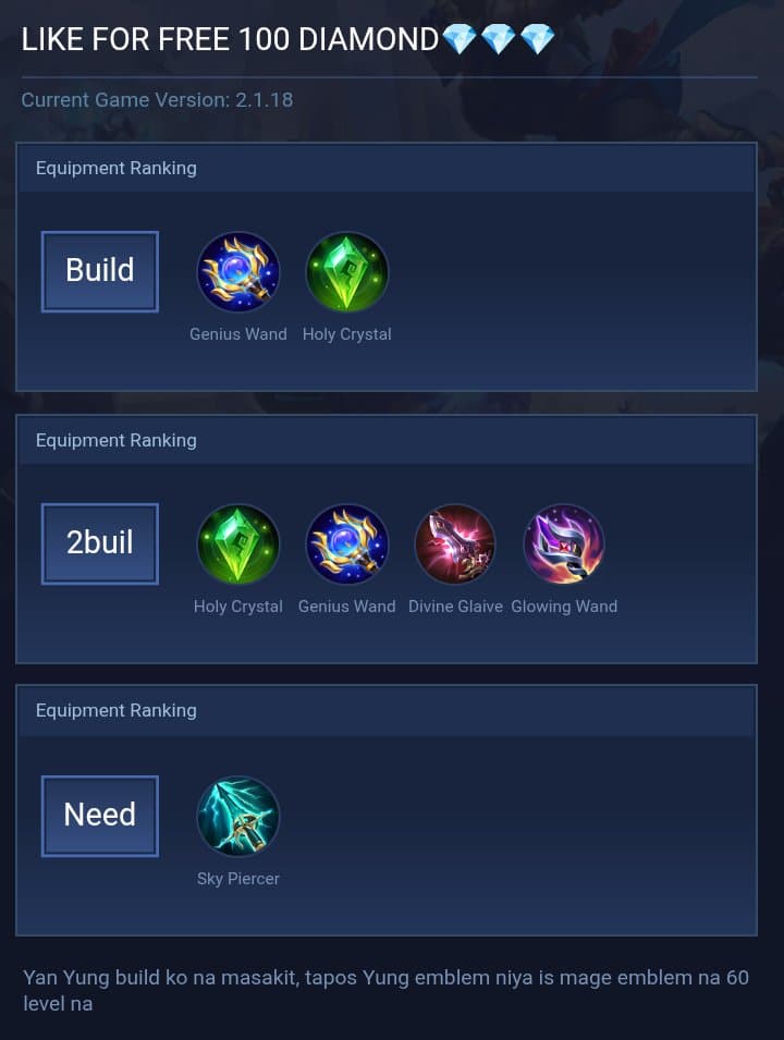 LIKE FOR FREE 100 DIAMOND💎💎💎