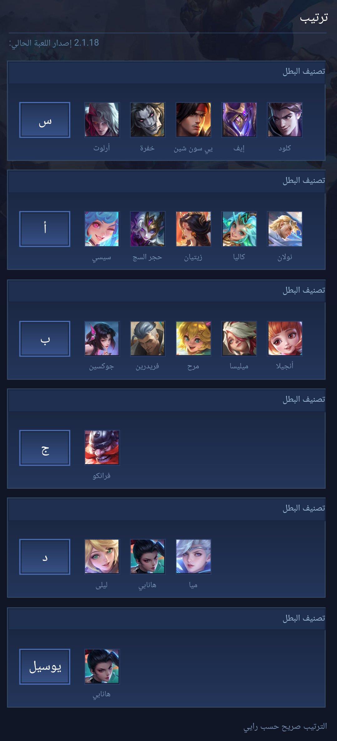 ترتيب