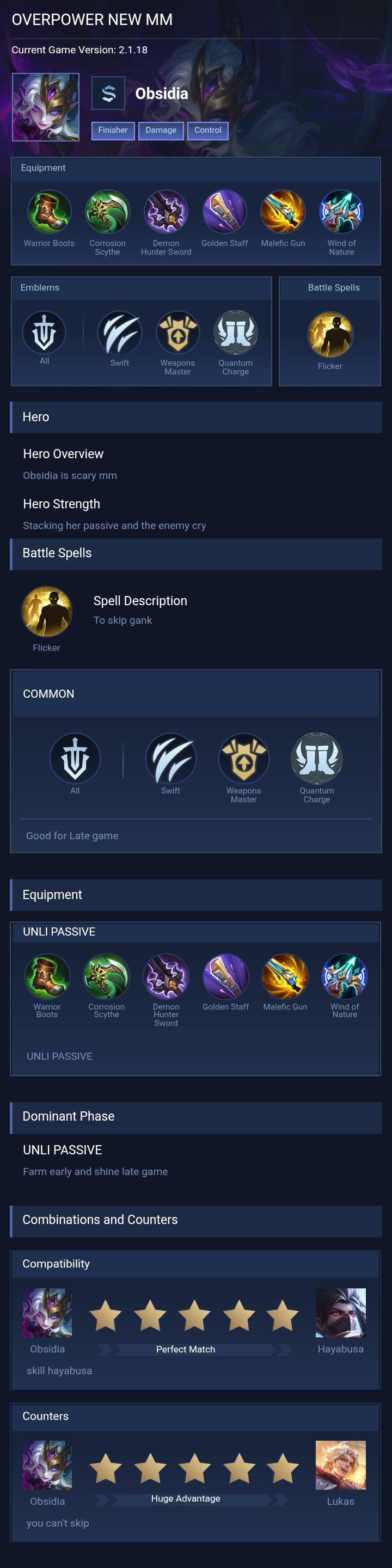OVERPOWER NEW MM