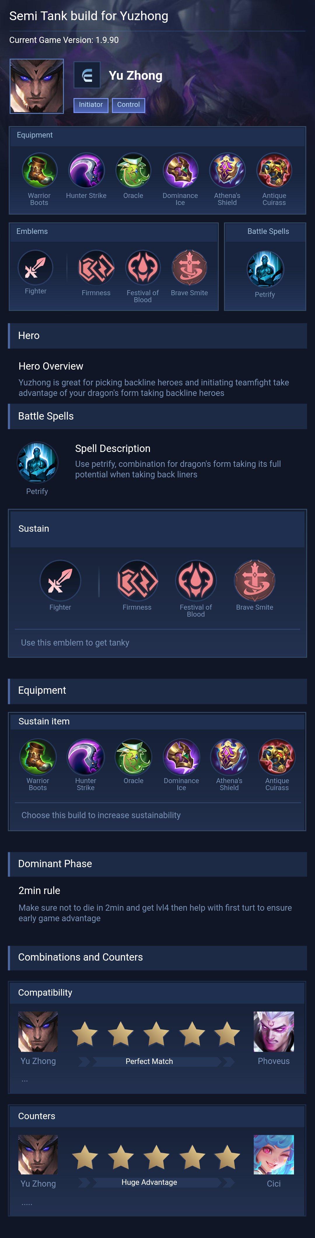 Semi Tank build for Yuzhong
