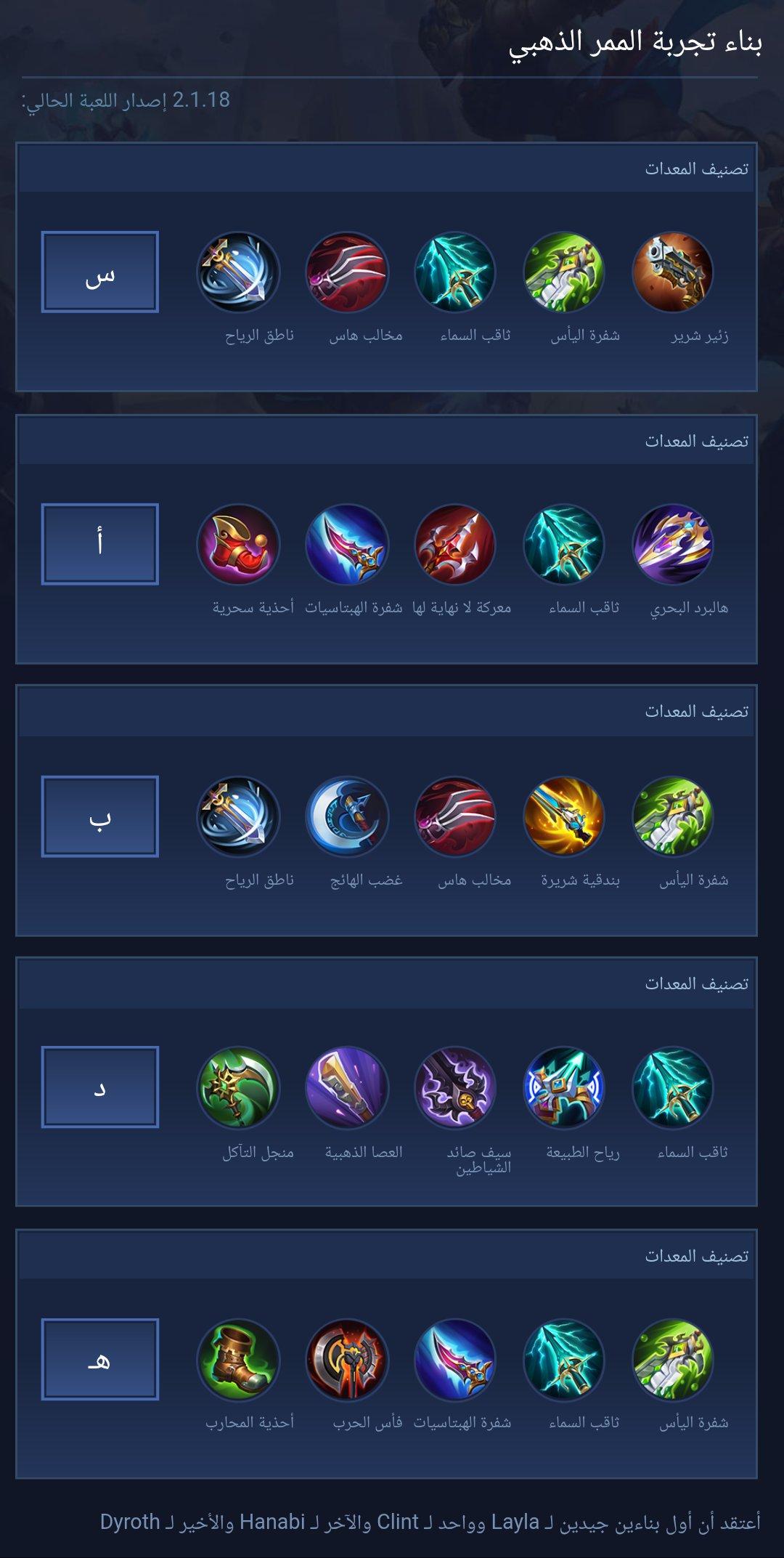 Gold lane exp build