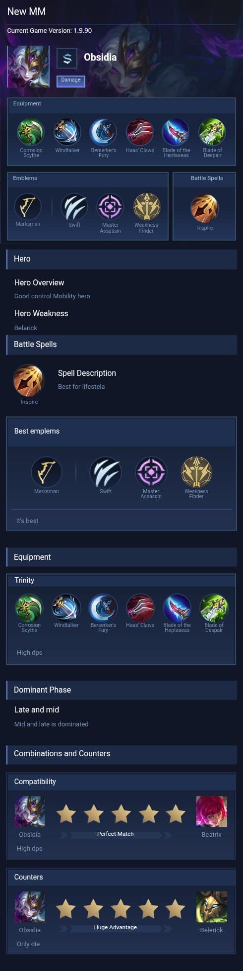 New MM