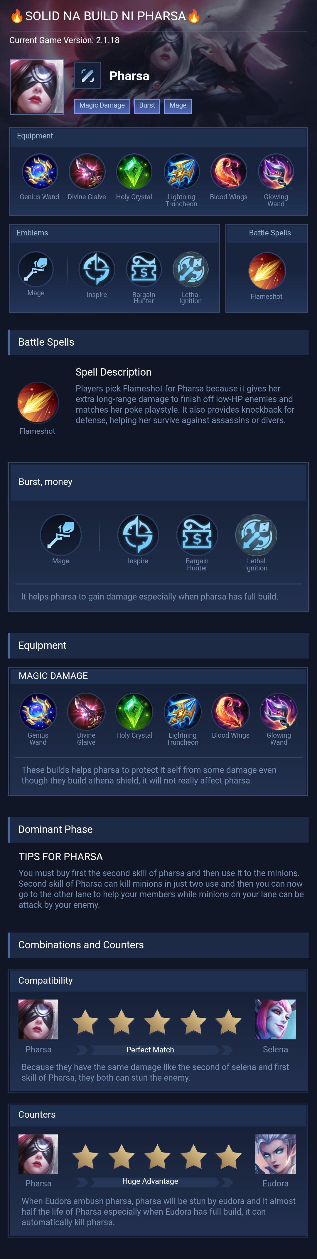 🔥SOLID NA BUILD NI PHARSA🔥