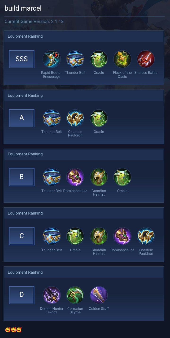 build marcel