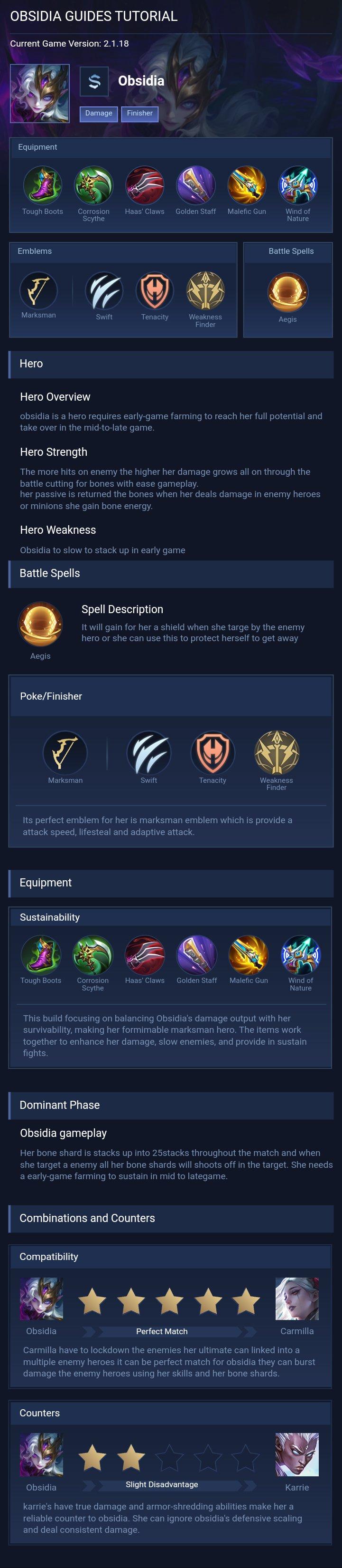 OBSIDIA GUIDES TUTORIAL