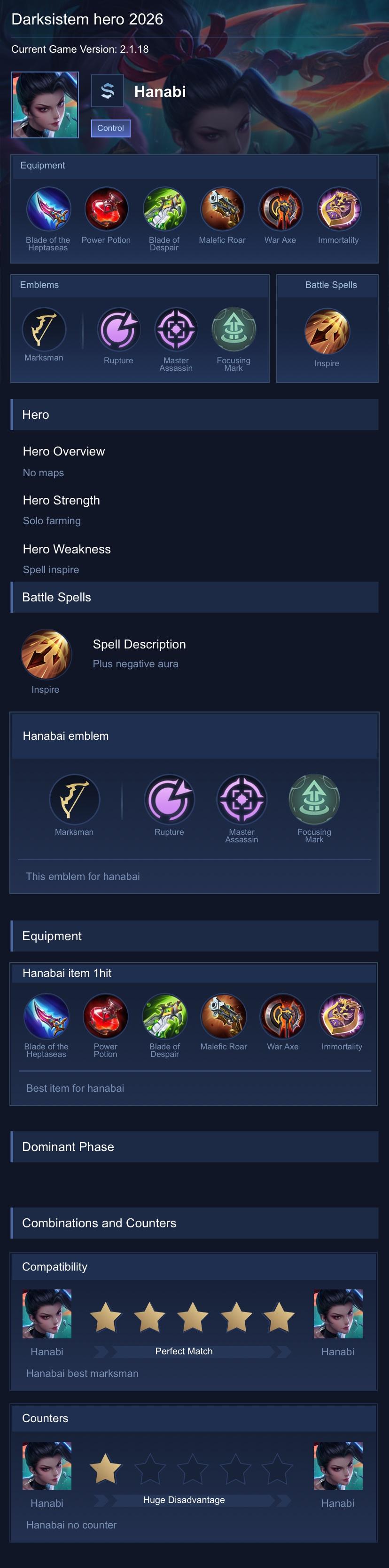 Darksistem hero 2026