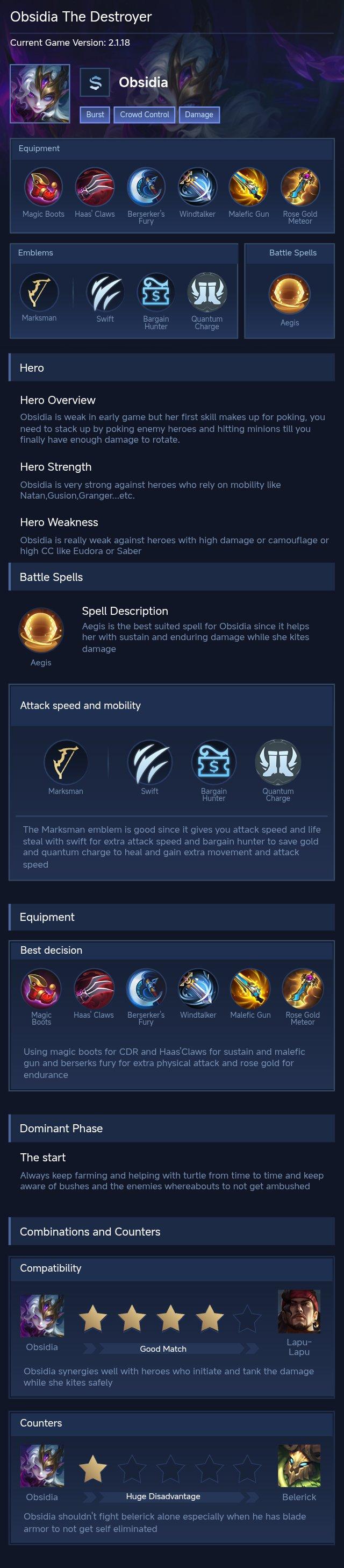 Obsidia The Destroyer