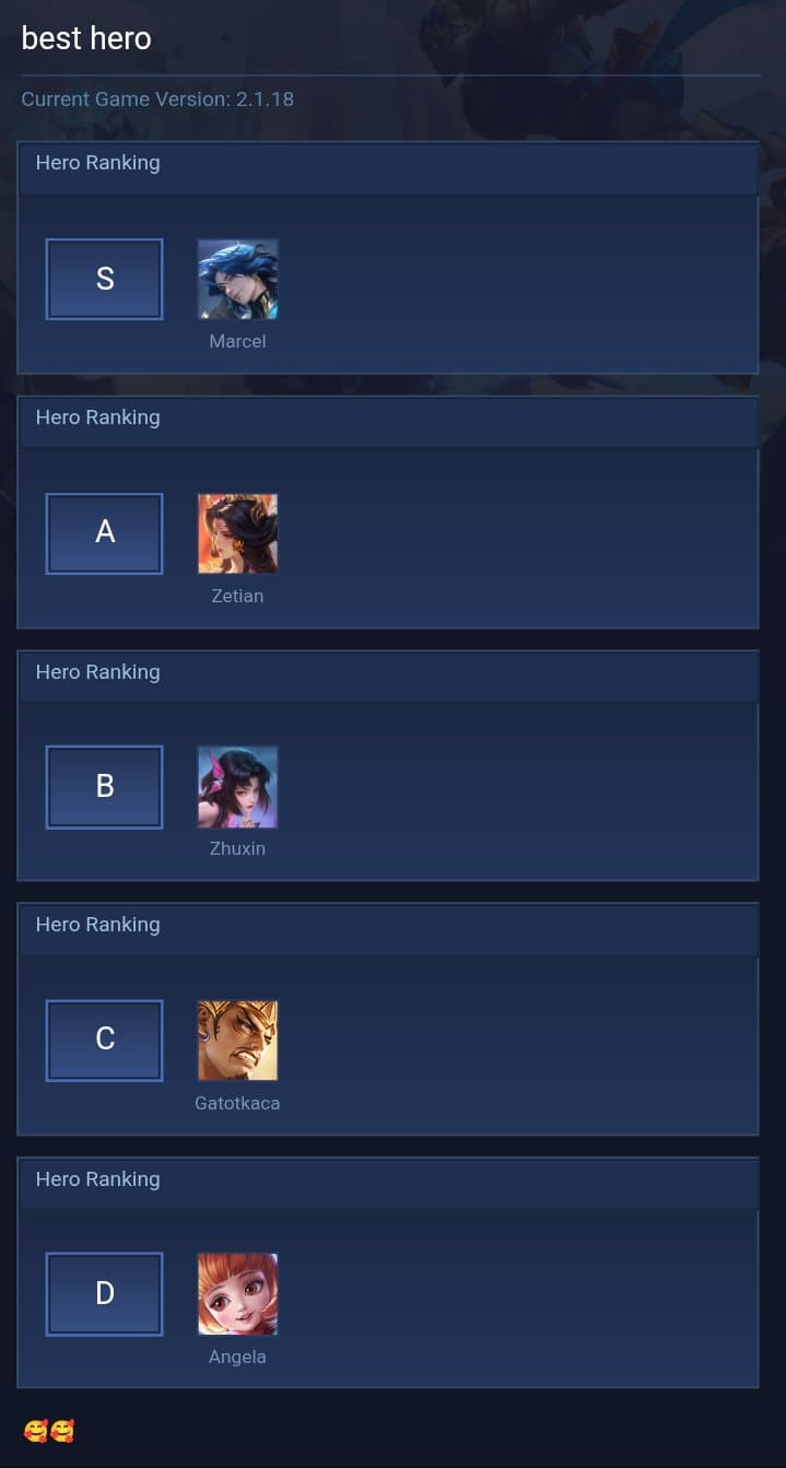 best hero