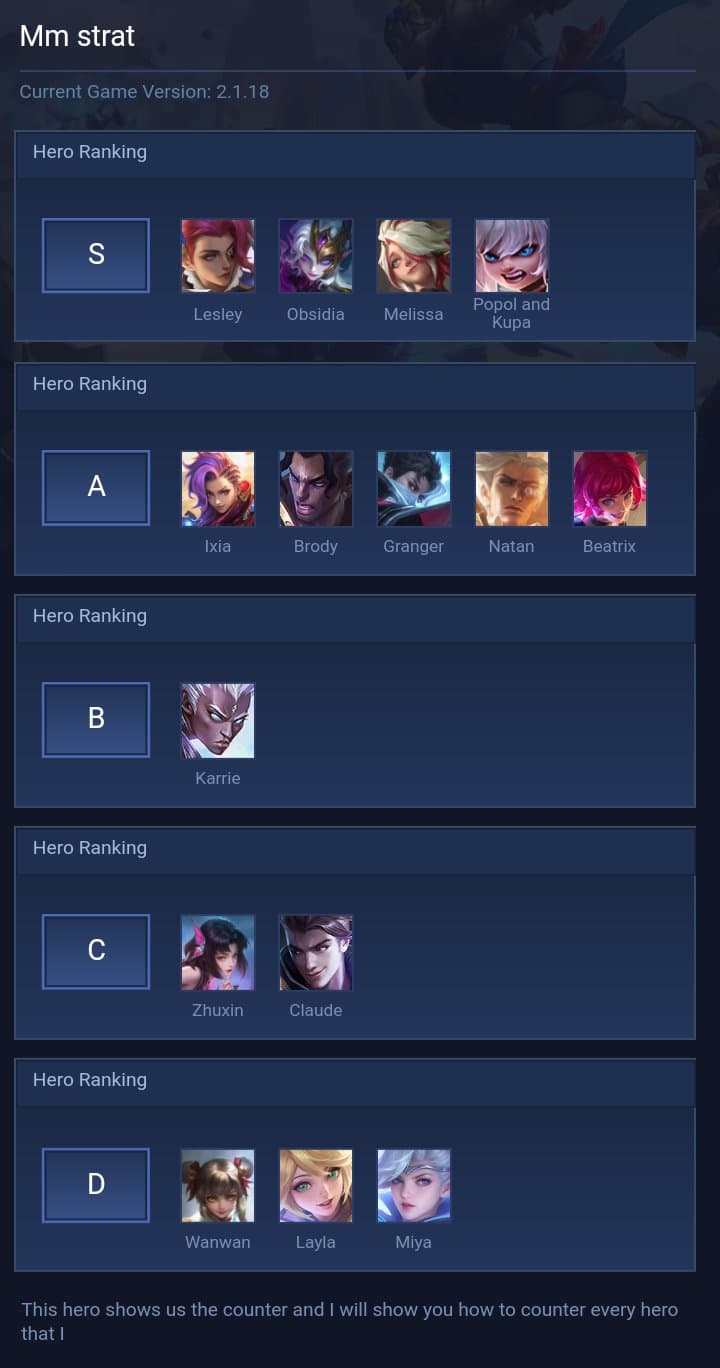 Mm strat