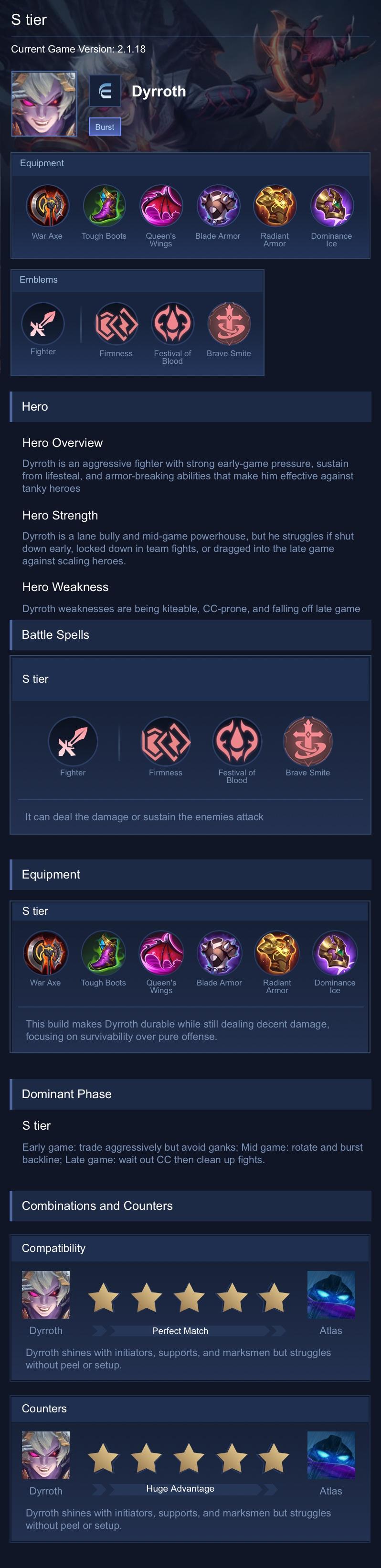 S tier