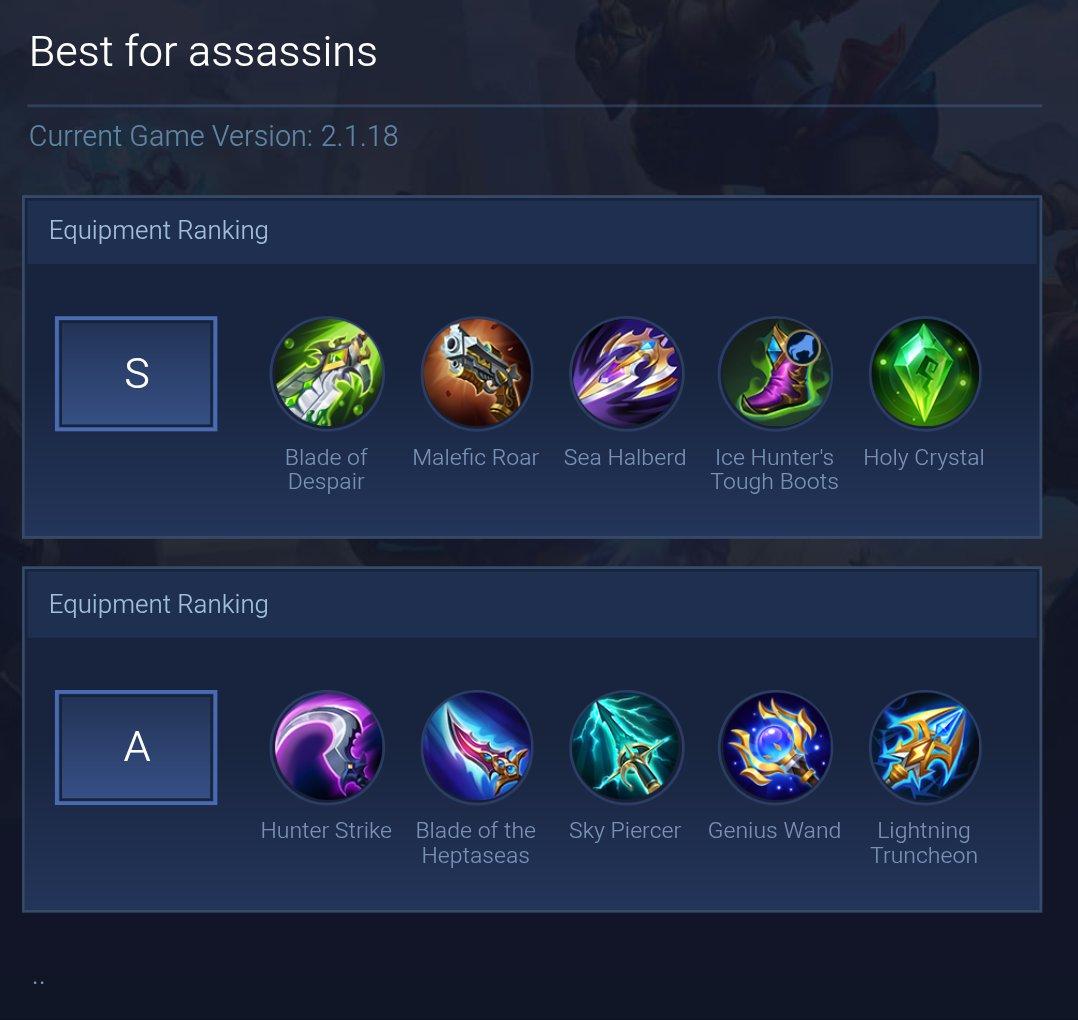 Best for assassins