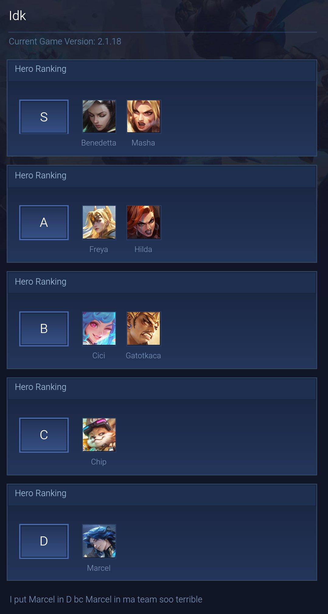 Idk