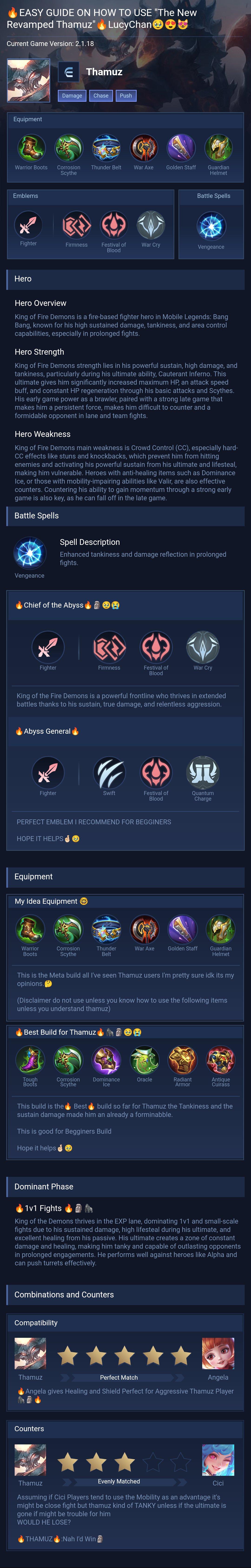 🔥EASY GUIDE ON HOW TO USE "The New Revamped Thamuz"🔥LucyChan🥹😍😻