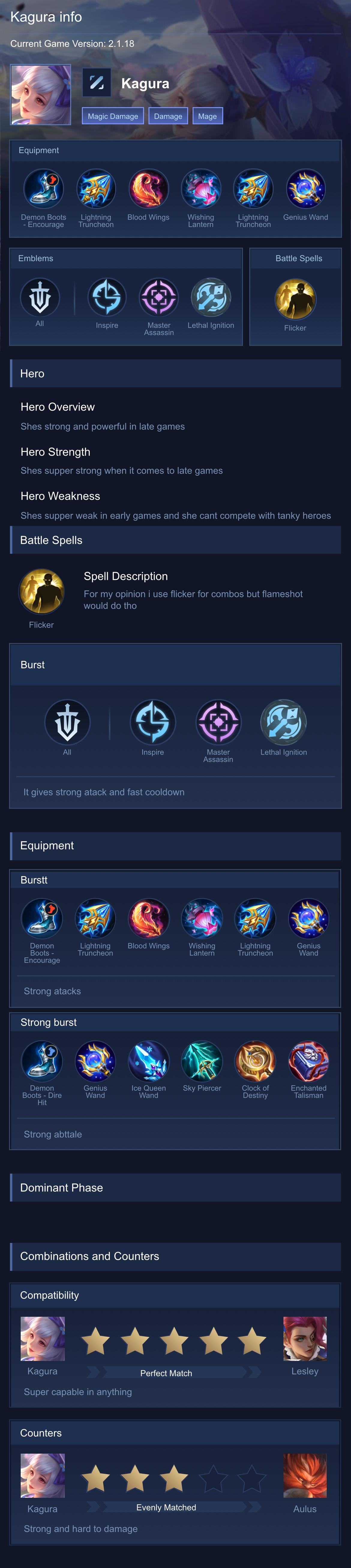Kagura info