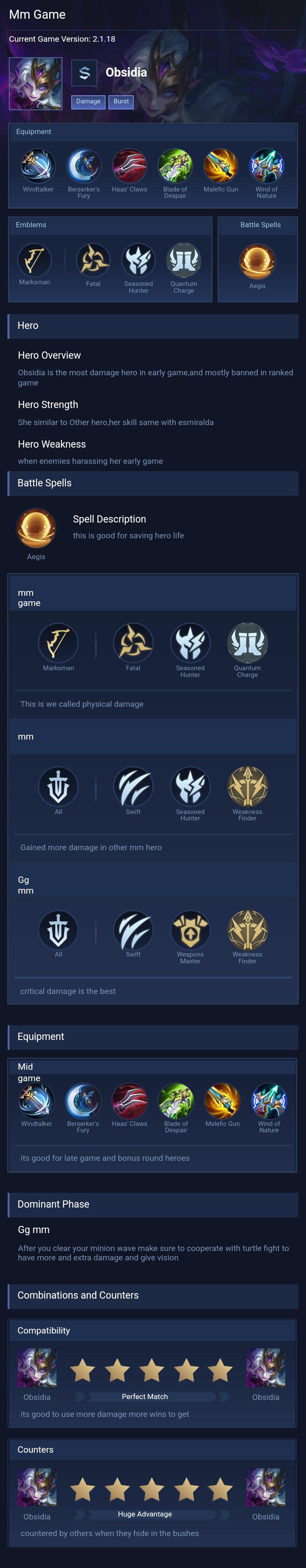 Mm Game