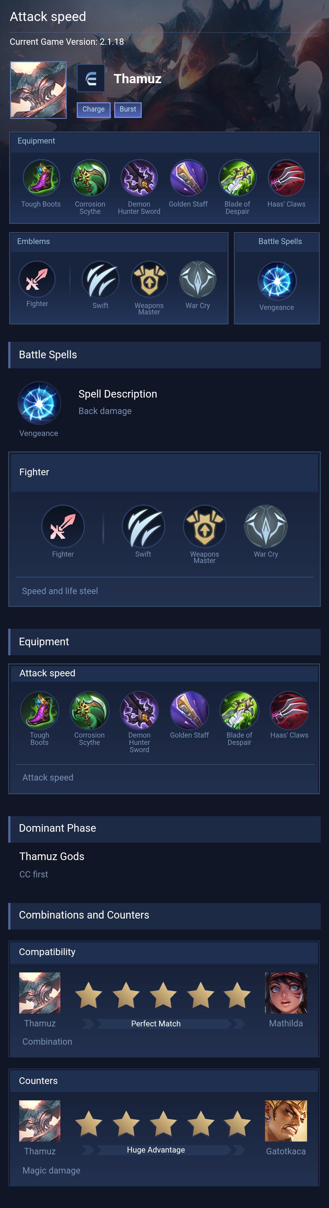 Attack speed