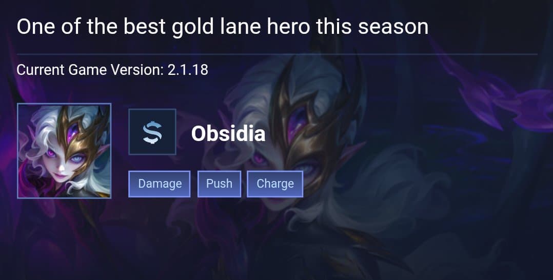 One of the best gold lane hero this season