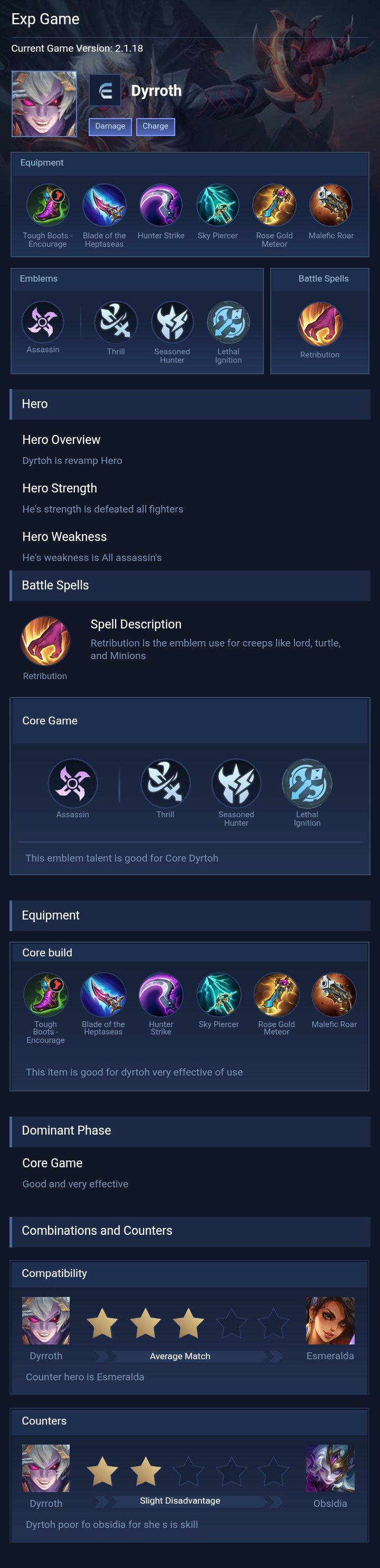 Exp Game