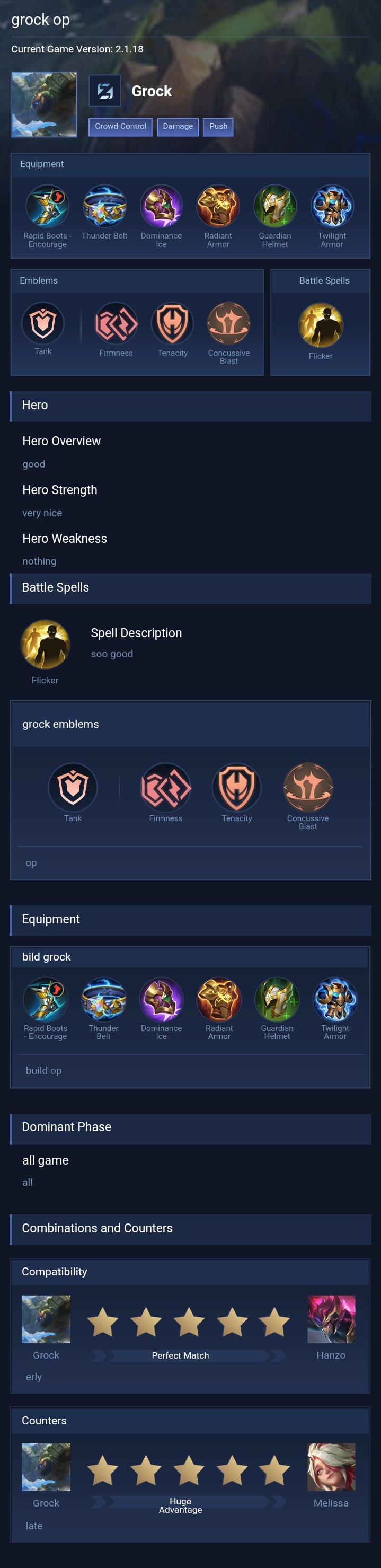 grock op