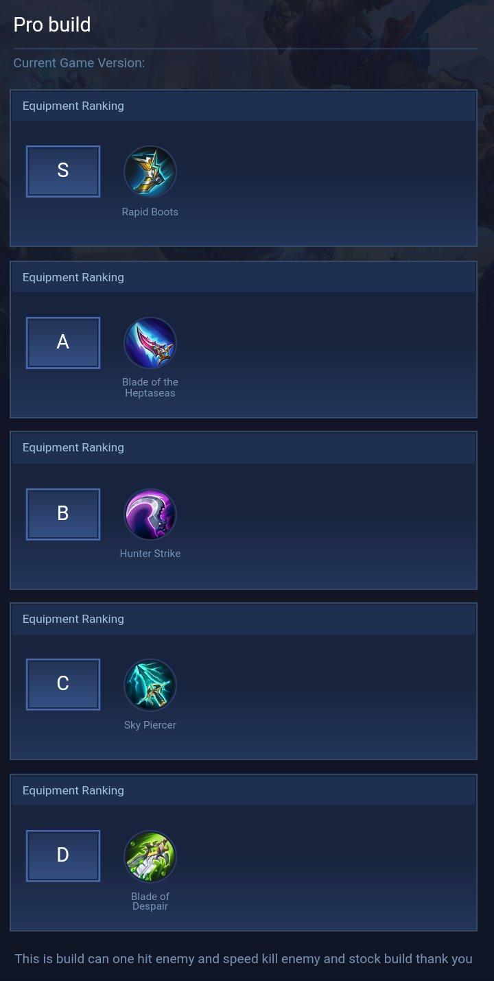 Pro build
