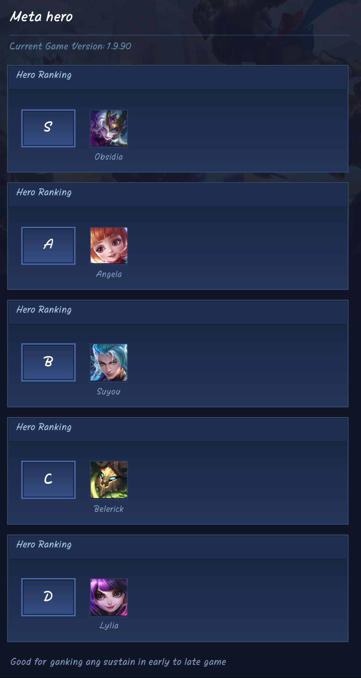 Meta hero
