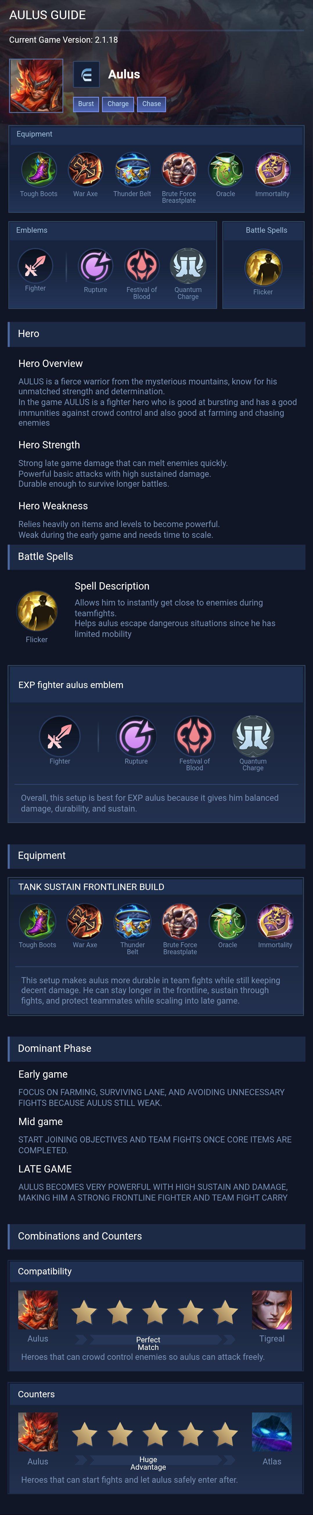 AULUS GUIDE