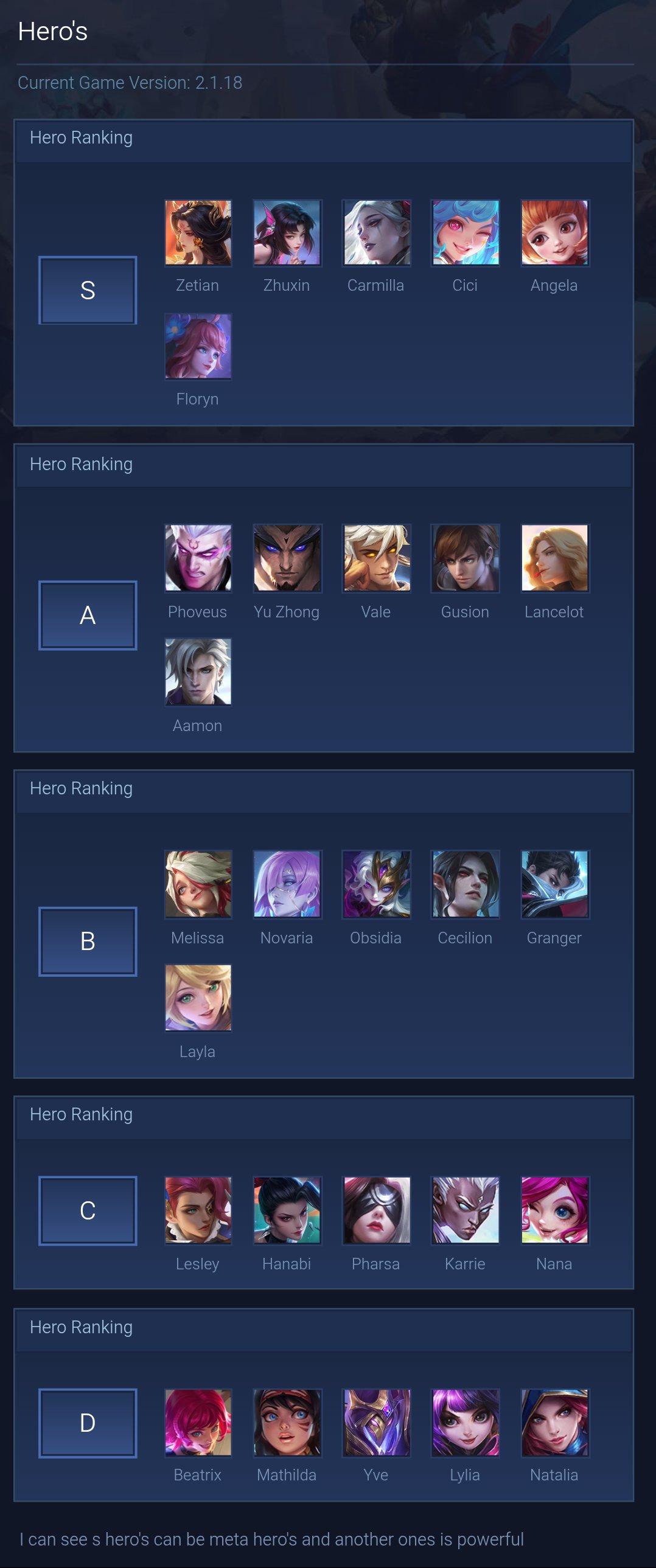 Hero's