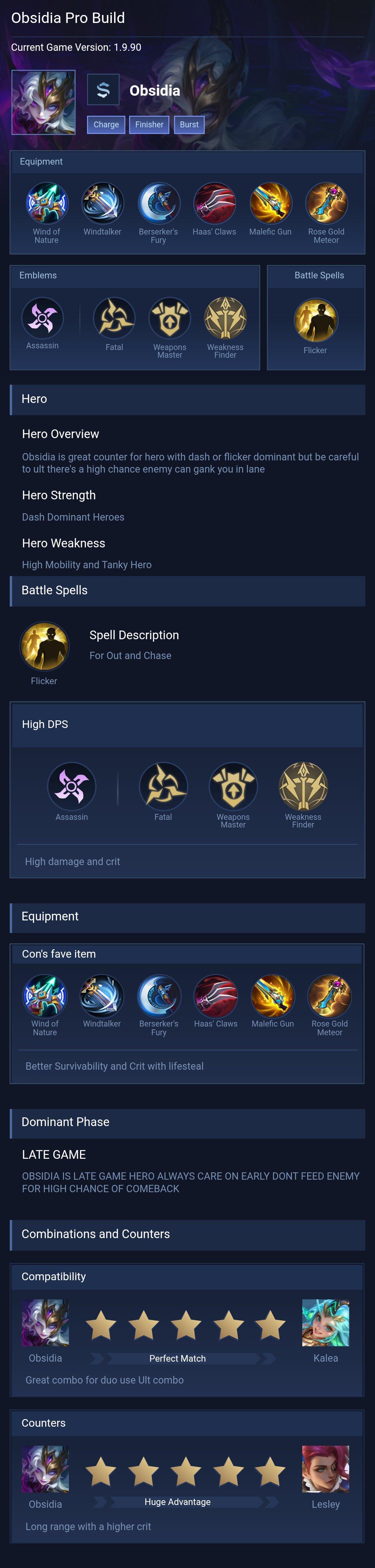 Obsidia Pro Build