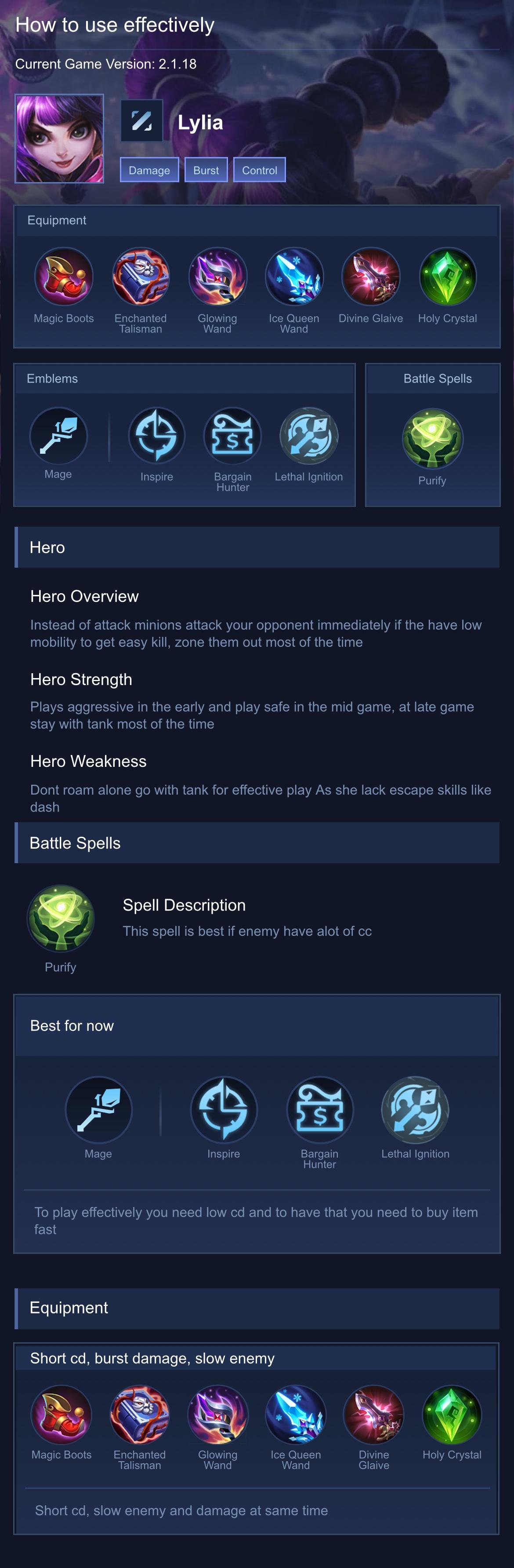 How to use effectively