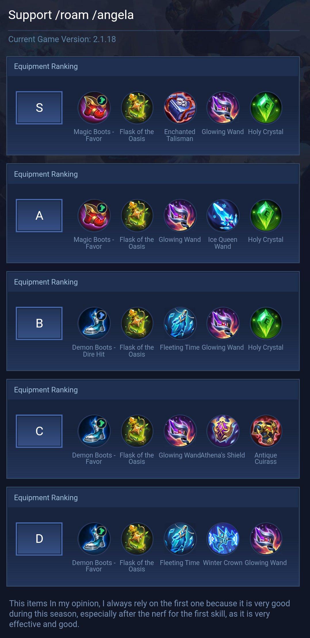 Support /roam /angela