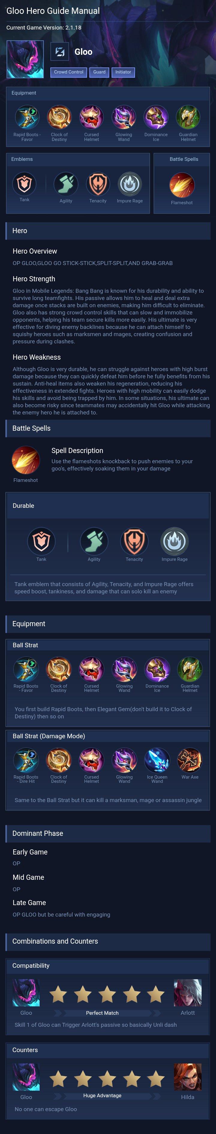 Gloo Hero Guide Manual