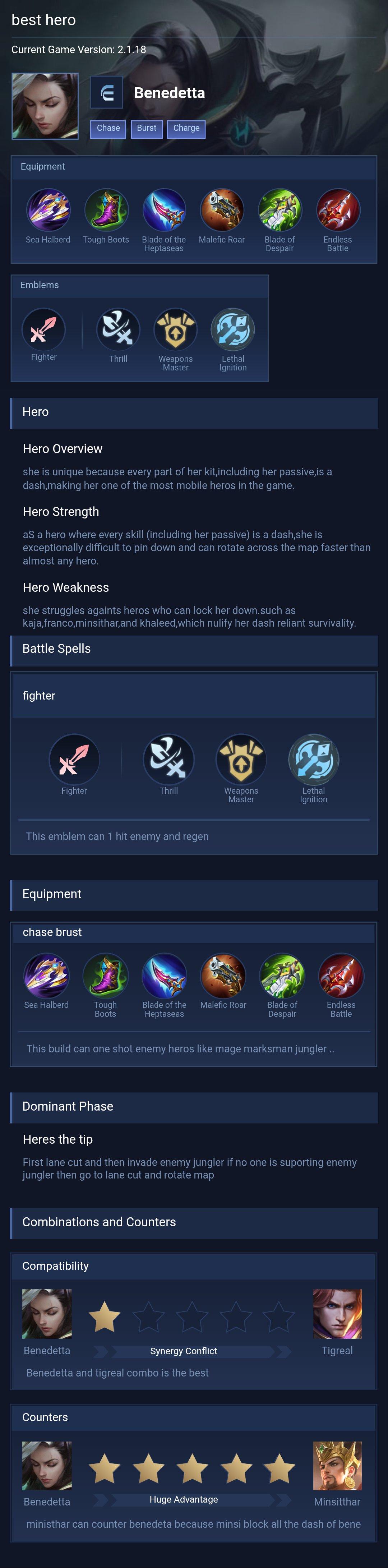 best hero