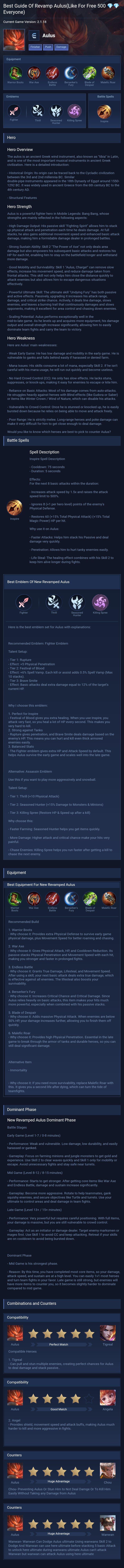 Best Guide Of Revamp Aulus(Like For Free 500 ๐๐ Everyone)