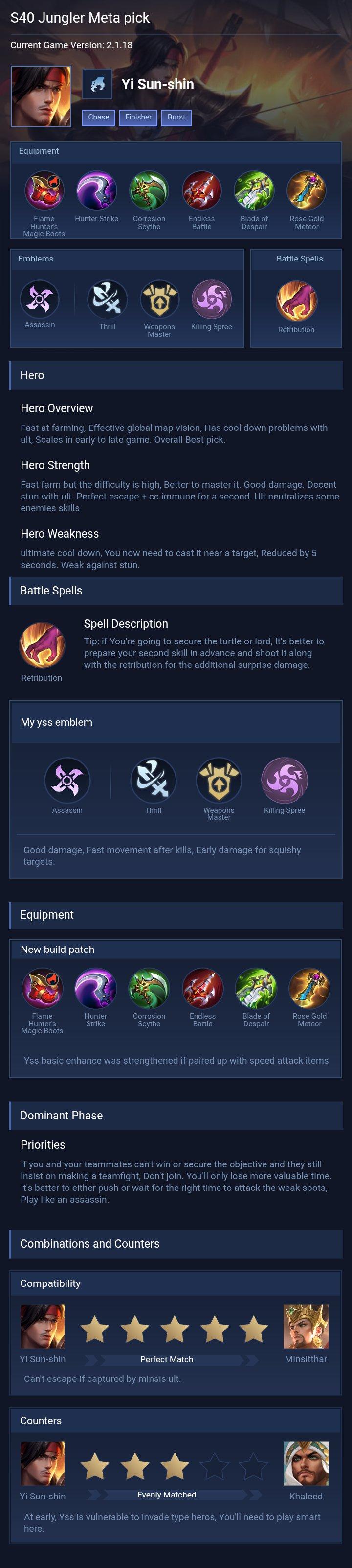 S40 Jungler Meta pick
