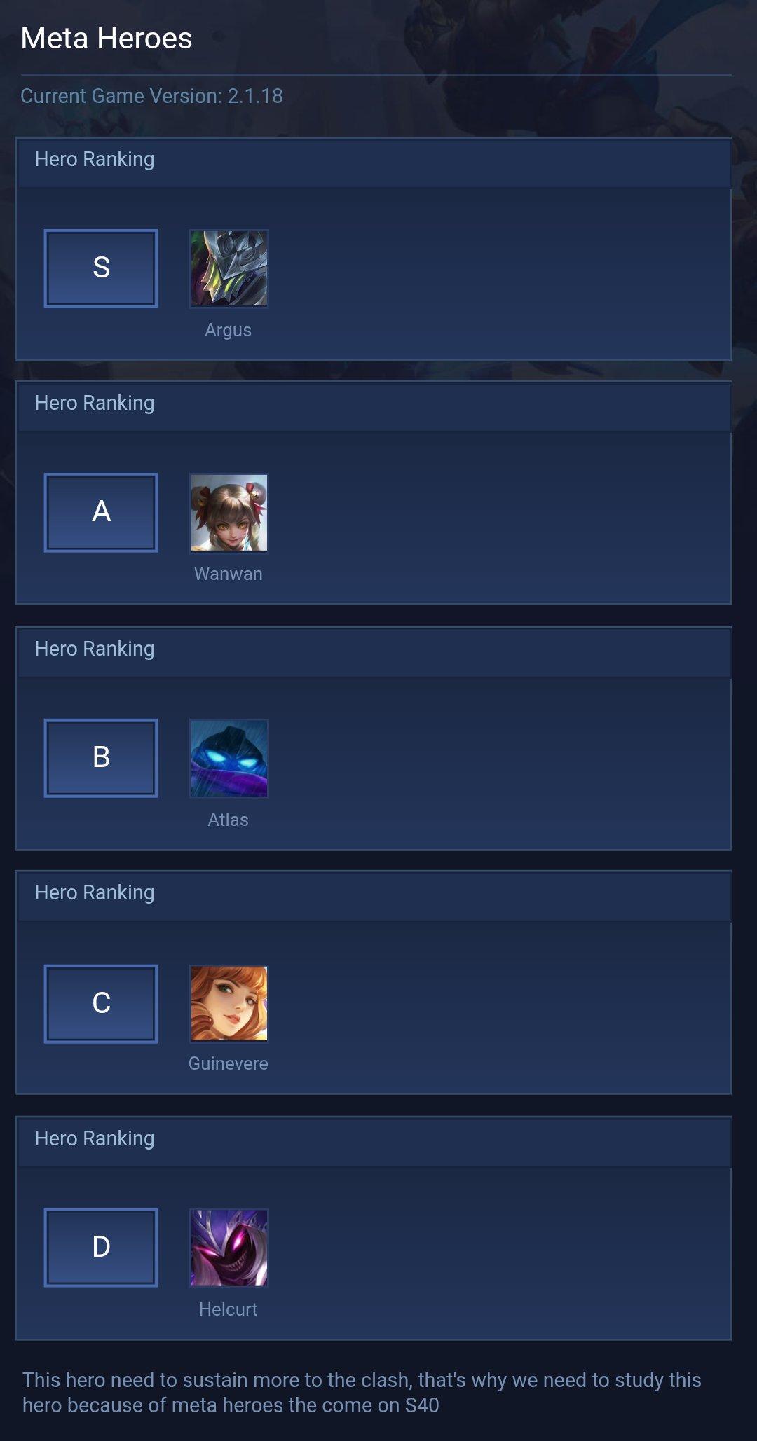 Meta Heroes