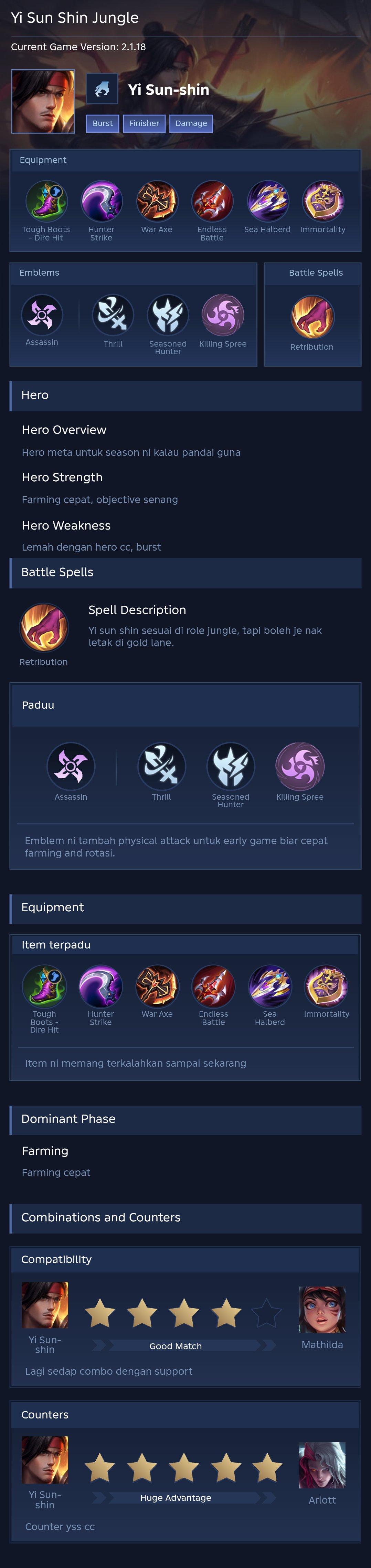 Yi Sun Shin Jungle