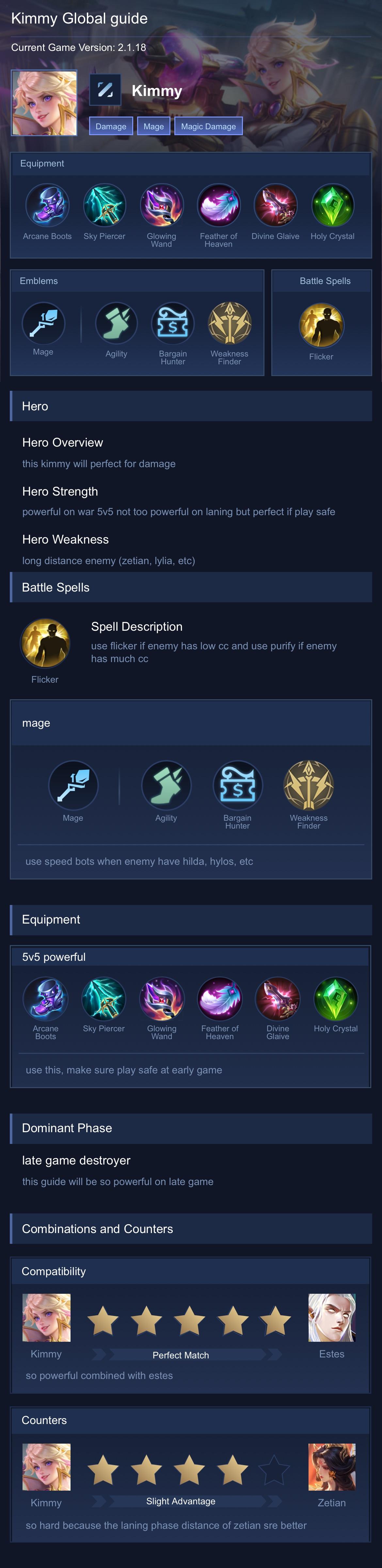 Kimmy Global guide