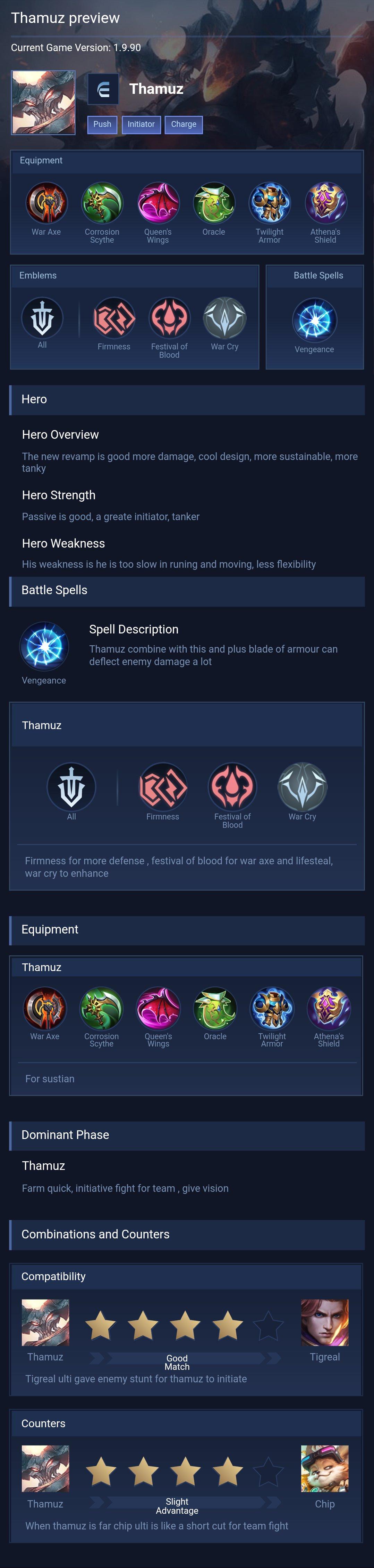 Thamuz preview