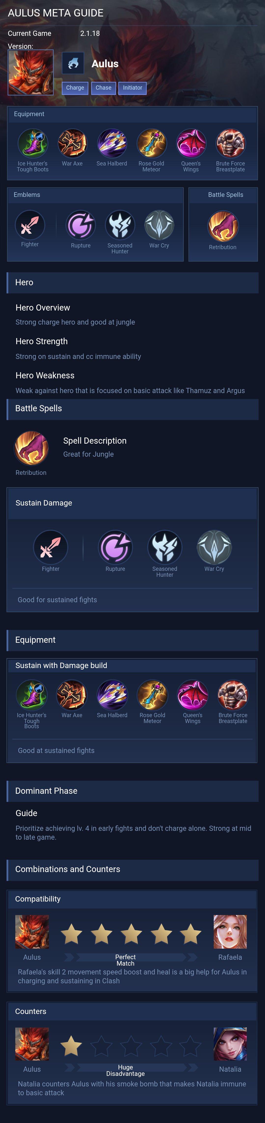 AULUS META GUIDE