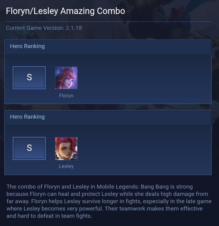 Floryn/Lesley Amazing Combo