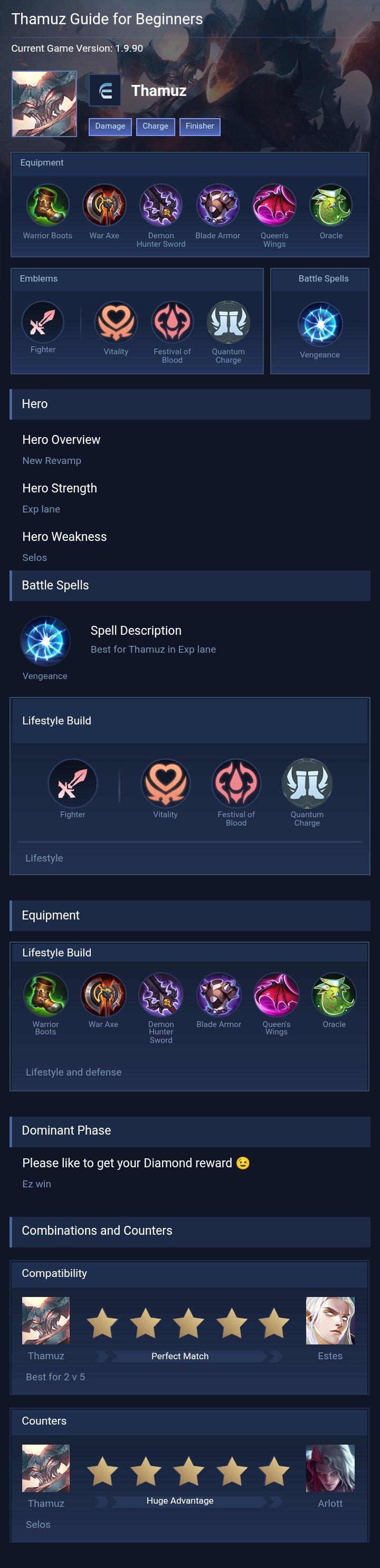 Thamuz Guide for Beginners